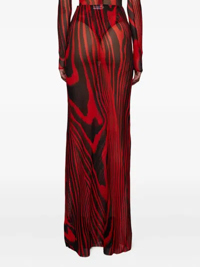 David Koma Printed Skirt