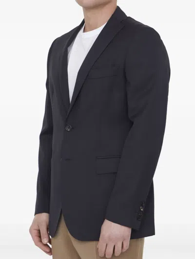 Tonello Blue Wool Jacket