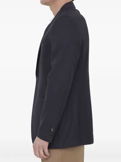 Tonello Blue Wool Jacket