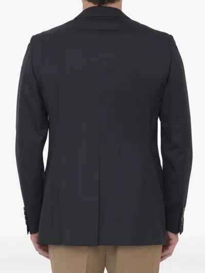 Tonello Blue Wool Jacket