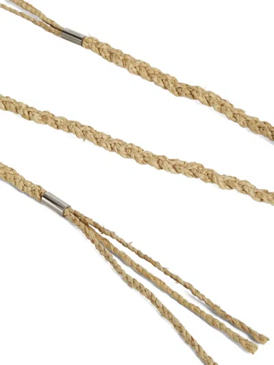 Dsquared2 Raffia Belt