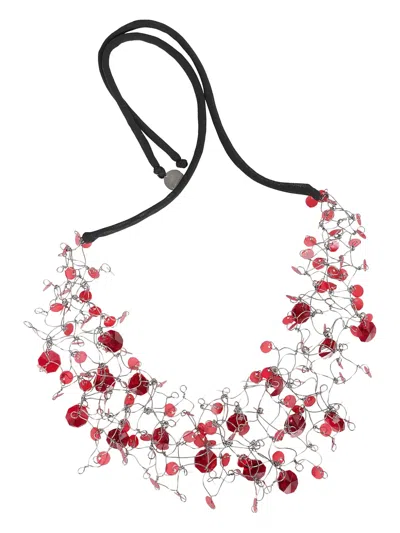 Maria Calderara Net Crystals Necklace