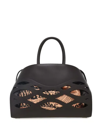Ferragamo Large Back To Earth Hug Tote Bag