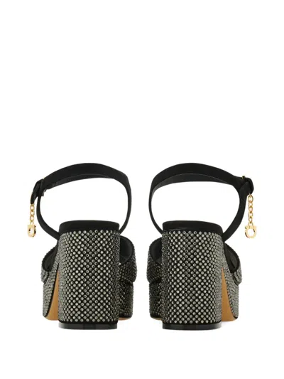 Ferragamo Crystal-embellished Platform Sandal