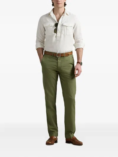 Polo Ralph Lauren Linen-blend Trousers