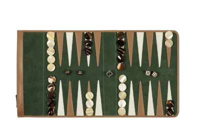 Assouline Victor Travel Backgammon - Basilico