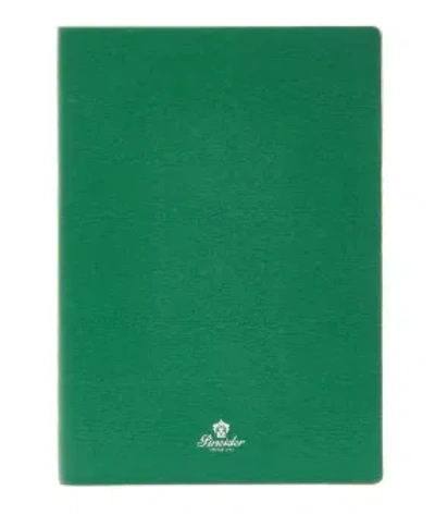 Assouline Notebook Milano - Franzi -19x25 - Green - Silver Edge