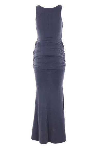 Vivienne Westwood Navy Liz Jersey Maxi Dress