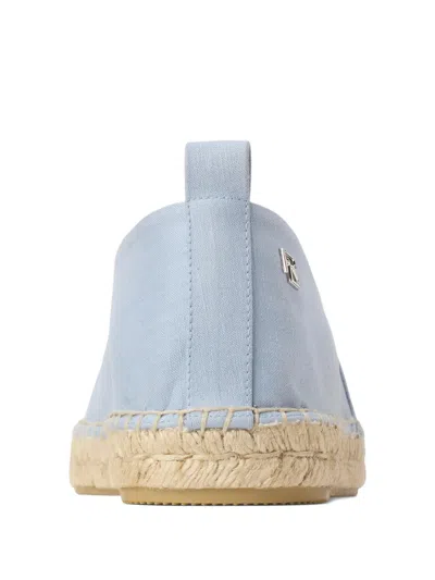 Ralph Lauren Canvas Espadrilles In Blue
