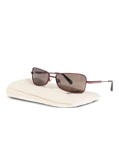 RECTANGLE-FRAME SUNGLASSES