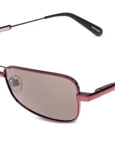 RECTANGLE-FRAME SUNGLASSES