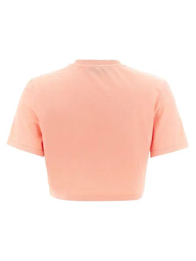 Fendi Women Pink Cotton T-shirt