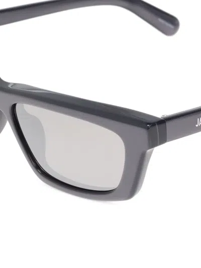 Jacquemus Square-frame Sunglasses In Gray