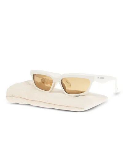 Jacquemus Square-frame Sunglasses In Gray