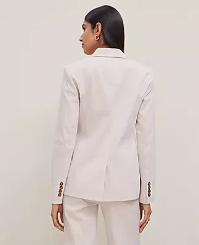 Ann Taylor The Petite Long Notched Two Button Blazer