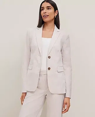 Ann Taylor The Petite Long Notched Two Button Blazer