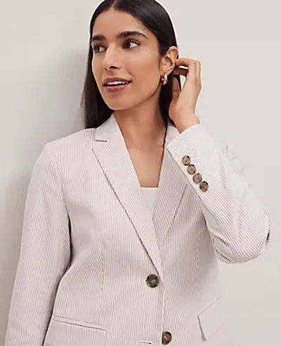 Ann Taylor The Petite Long Notched Two Button Blazer