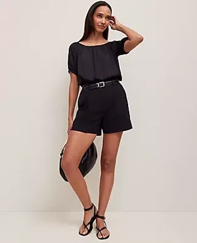 Ann Taylor Petite Bubble Hem Top