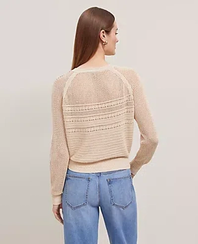 Ann Taylor Mixed Stitch Sweater