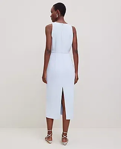 Ann Taylor Crepe Twist Sheath Dress