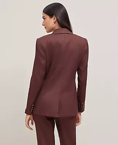 Ann Taylor The Notched One Button Blazer