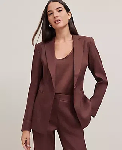 Ann Taylor The Notched One Button Blazer