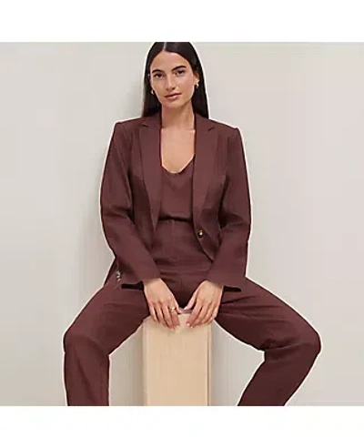 Ann Taylor The Notched One Button Blazer