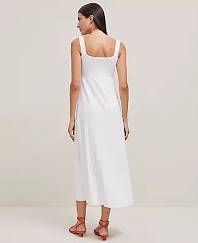 Ann Taylor Petite Ribbed Midi Sweater Dress