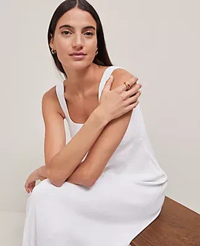 Ann Taylor Petite Ribbed Midi Sweater Dress