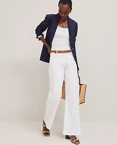 Ann Taylor The Petite Refined Wide-leg Jean