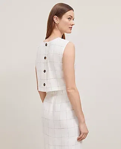 Ann Taylor The Petite Button-back Top