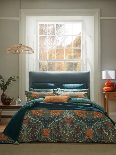 Morris & Co. Honeysuckle Tulip Pillowcase Pair