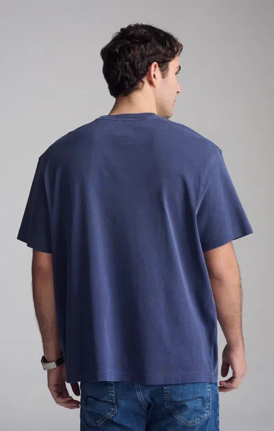 Mavi Short Sleeve Crew Neck T-shirt In Black Iris