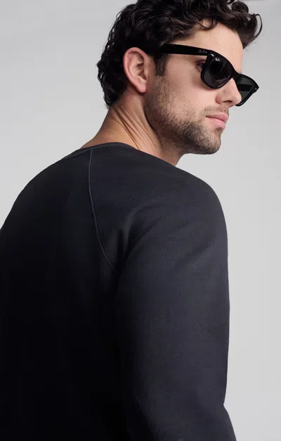 Mavi Jersey Long Sleeve T-shirt In Pirate Black
