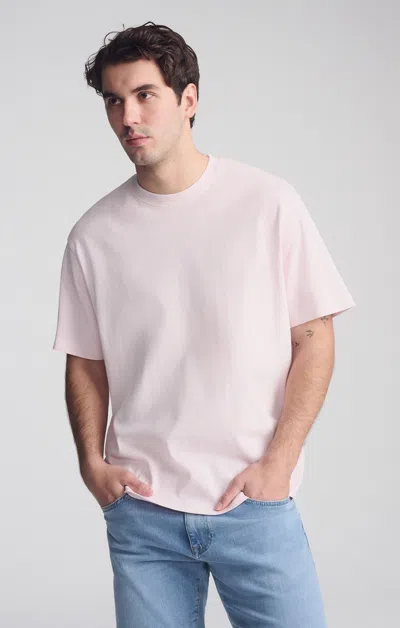 Mavi Short Sleeve Crew Neck T-shirt In Shrinking Violet