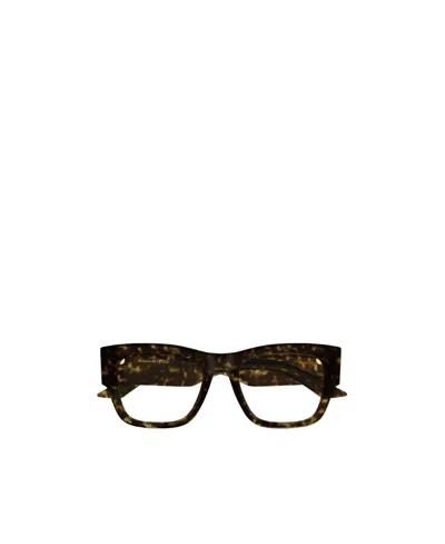 Alexander Mcqueen Eyewear Square Frame Glasses