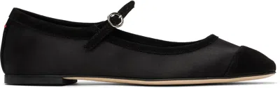 Aeyde Mary Jane Shoes With Flat Soles In Black