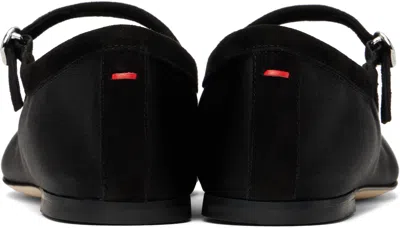 Aeyde Mary Jane Shoes With Flat Soles In Black