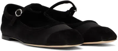 Aeyde Mary Jane Shoes With Flat Soles In Black