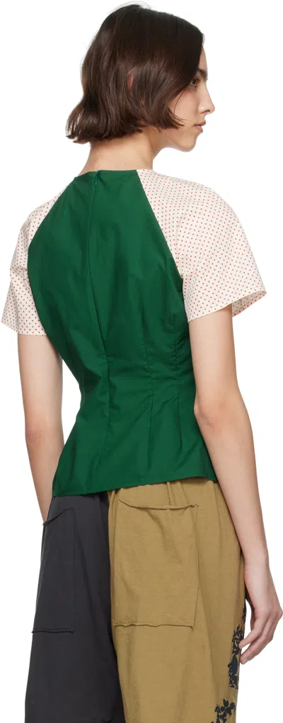 Sc103 Green Choir Blouse