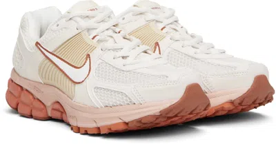 Nike Off-white & Orange Zoom Vomero 5 Sneakers In Gold