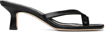 Aeyde Wilma Nappa Sandal In Black