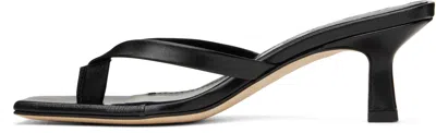 Aeyde Wilma Nappa Sandal In Black