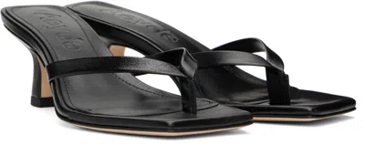 Aeyde Wilma Nappa Sandal In Black