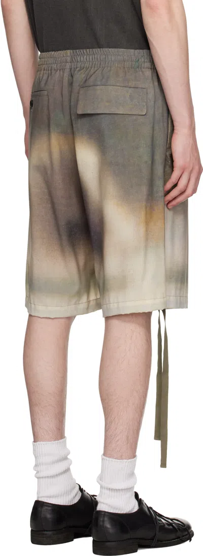 Undercover Brown & Gray Uc1e4509 Shorts