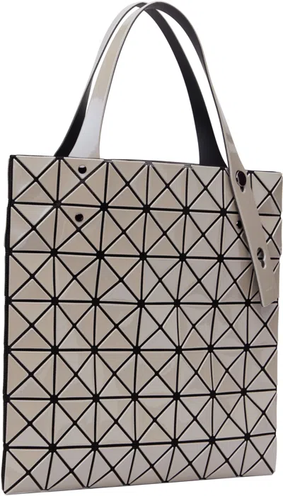 Bao Bao Issey Miyake Gray Prism Metallic Tote