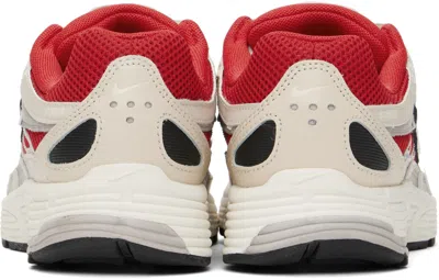 Nike Red & Off-white P-6000 Sneakers