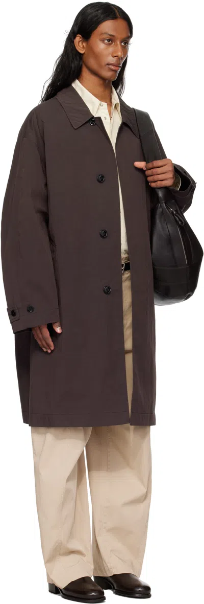 Lemaire Brown Car Coat