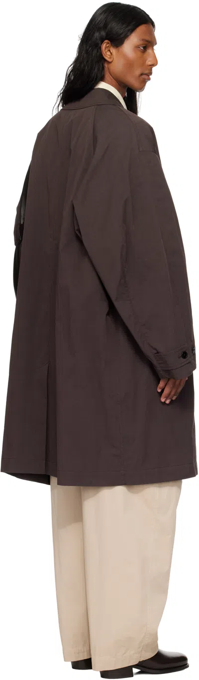 Lemaire Brown Car Coat