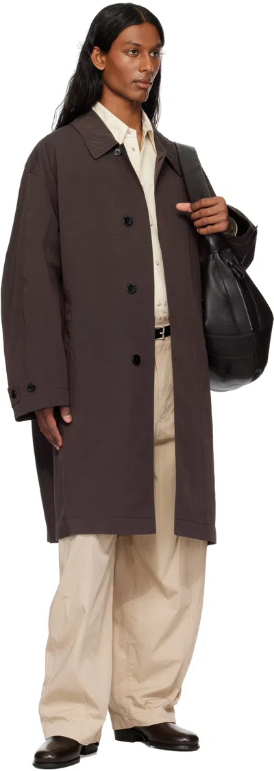 Lemaire Brown Car Coat